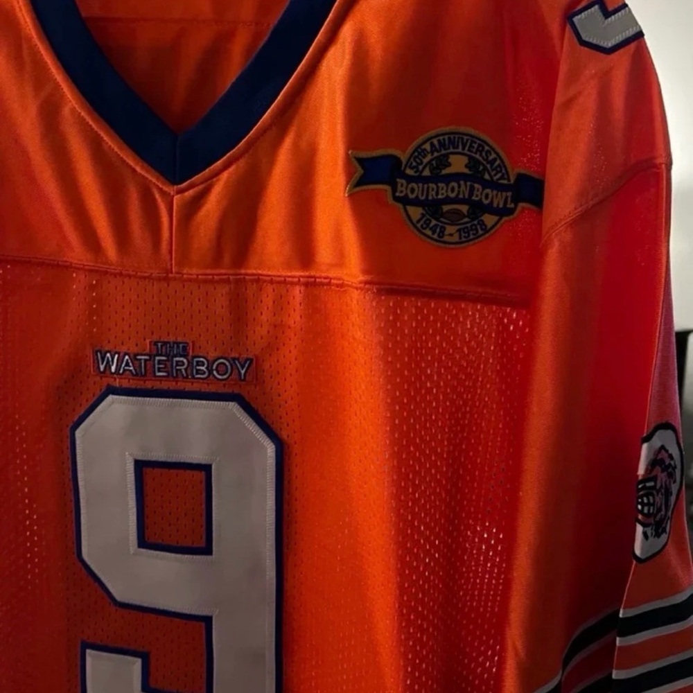 Source Unknown Orange Football Jersey